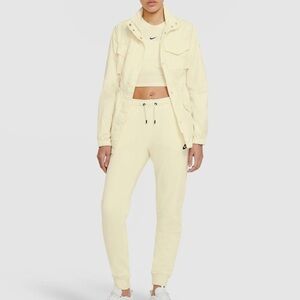 *NEW* Nike Sportswear Women's M65 Woven Jacket Coconut Milk Sesame